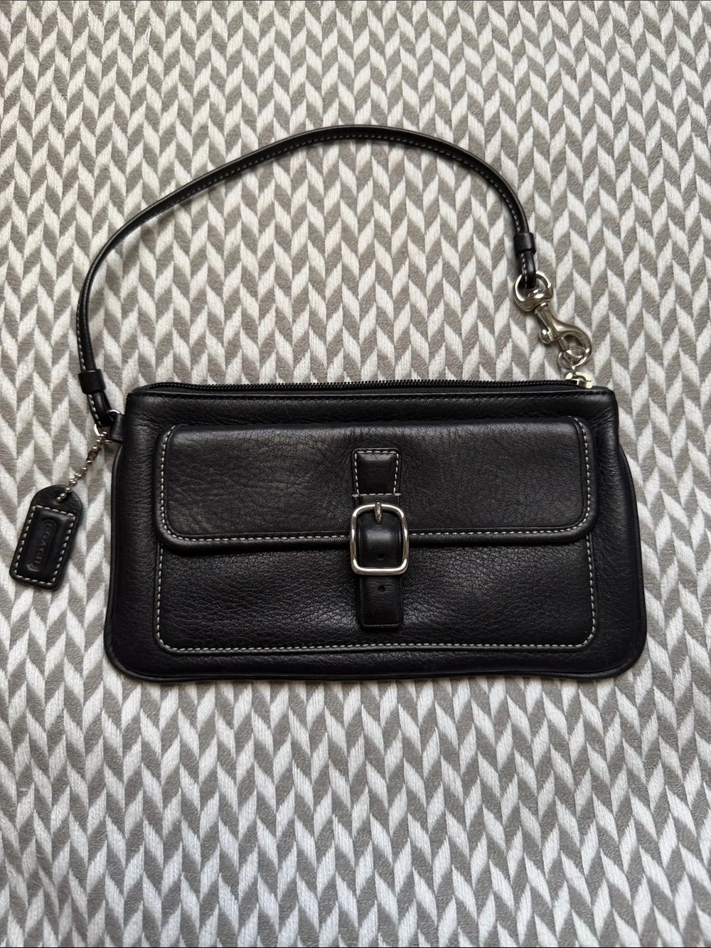 Coach Leather Wristlet